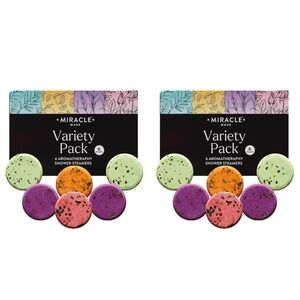 Shower Steamers Variety Aromatherapy Essential Oil Relaxation Daily Melts 2 SL1